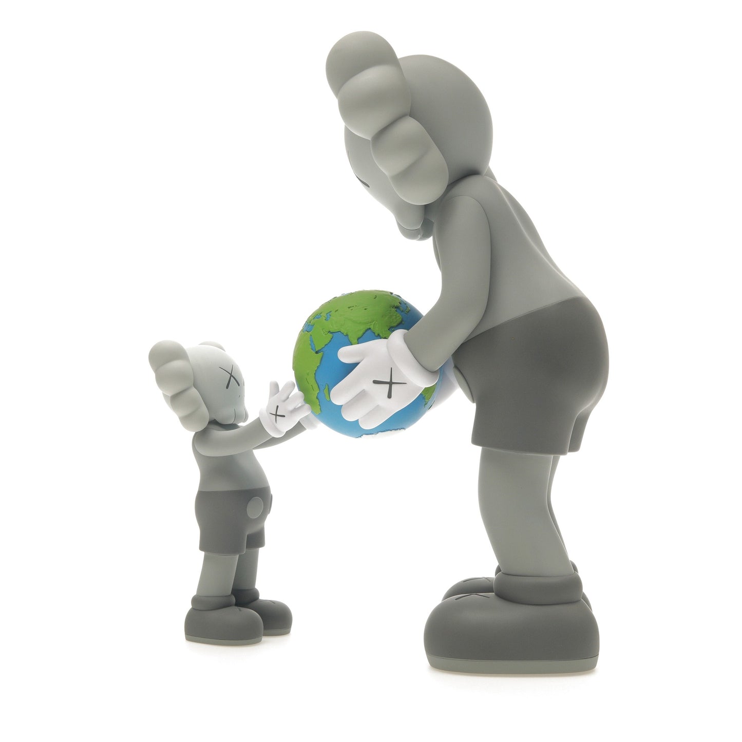 KAWS THE PROMISE Figurine en Vinyle Gris