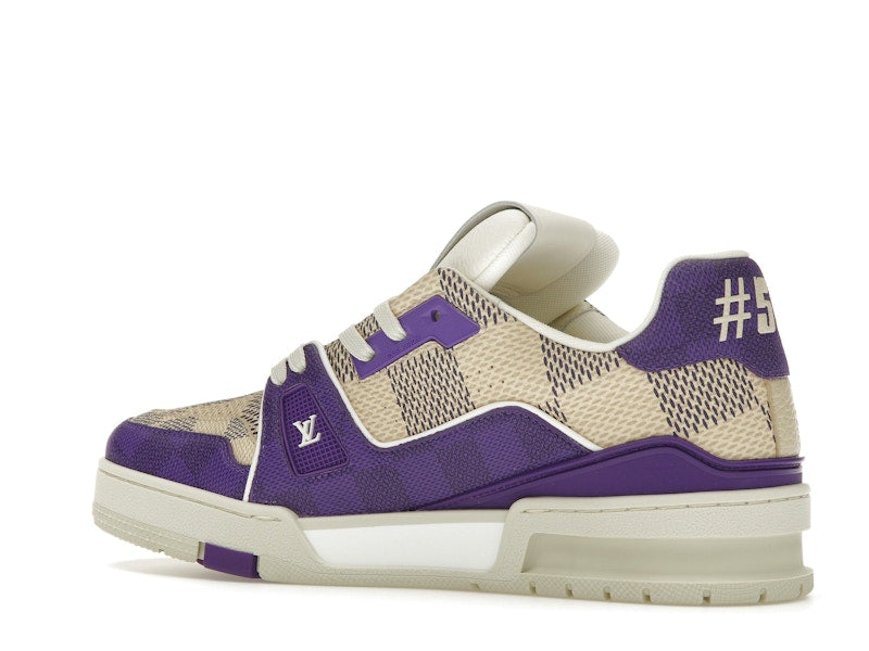 Louis Vuitton Damier LV Trainer Purple