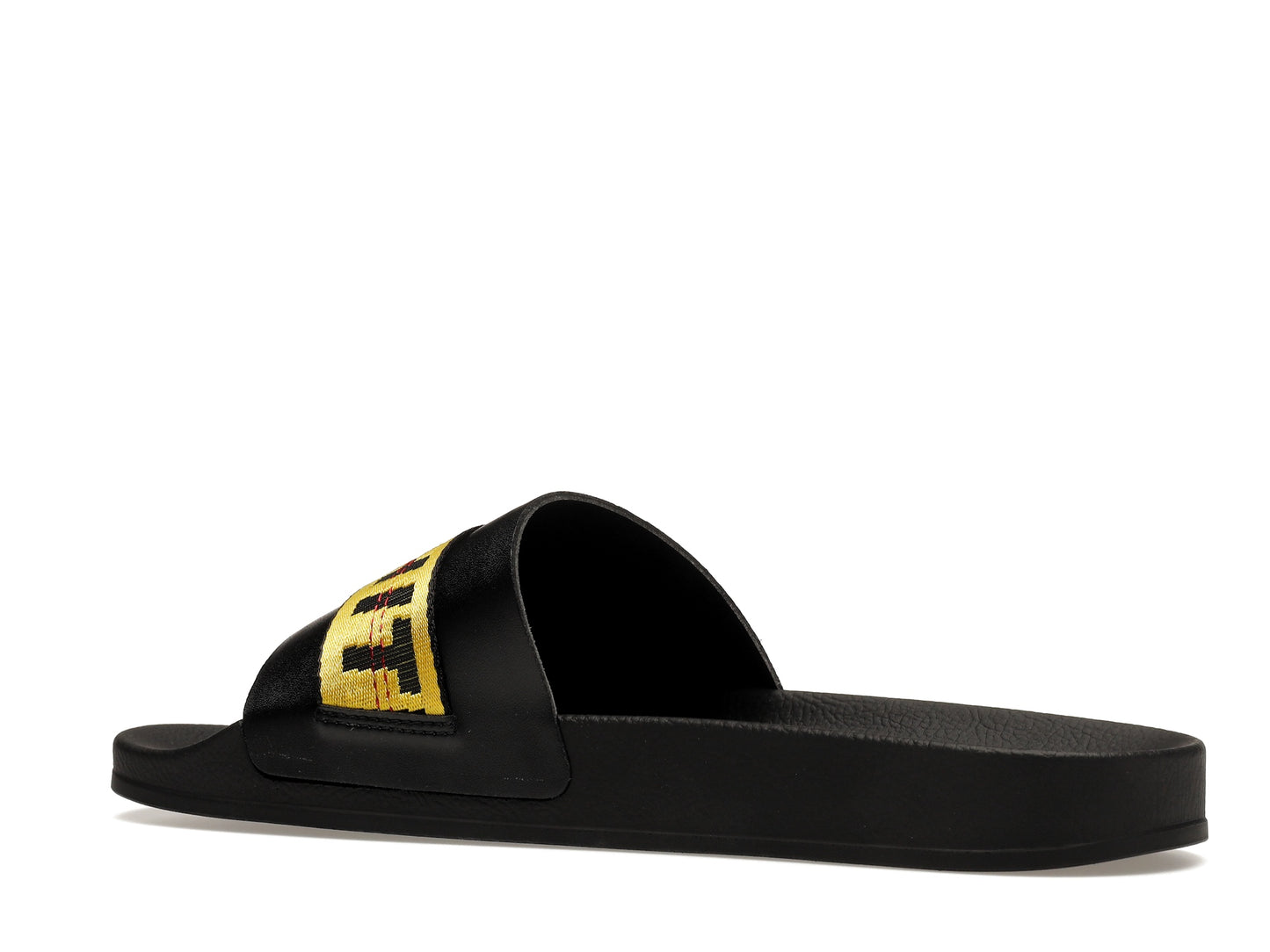 OFF-WHITE Industrial Belt Slides Black Yellow