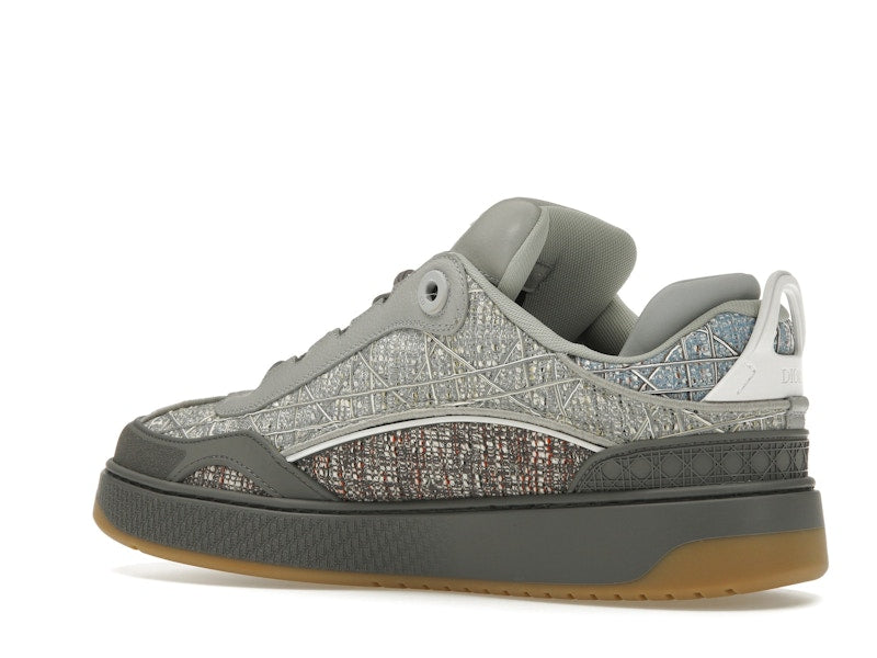 Dior B9S Skater Tweed Deep Gray Blue