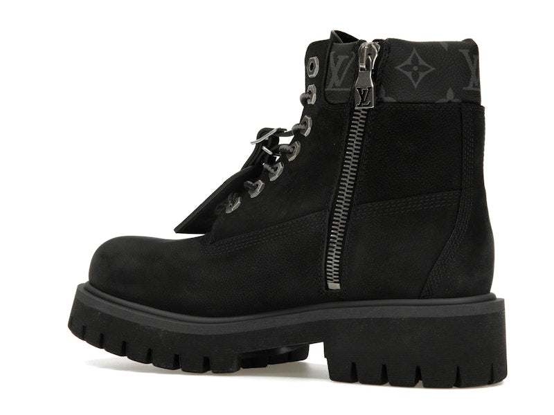 Louis Vuitton Timberland 6" Ankle Boot Black