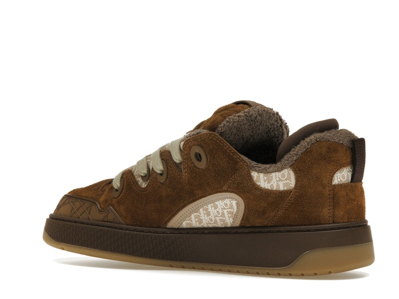 Dior B9S Skater ERL Brown Suede with Brown and Beige Dior Oblique Jacquard