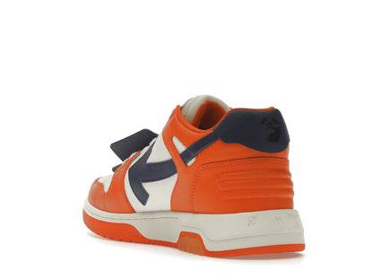 OFF-WHITE Out Of Office OOO Low Tops White Orange Blue