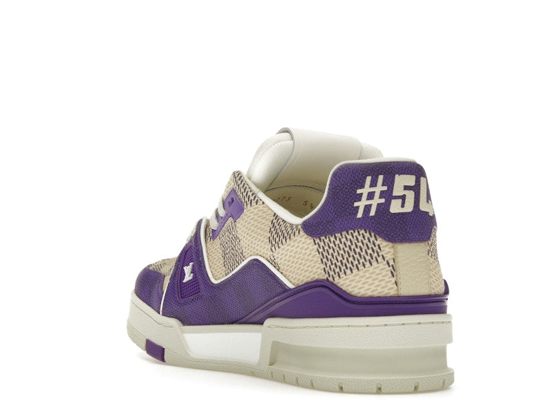 Louis Vuitton Damier LV Trainer Purple