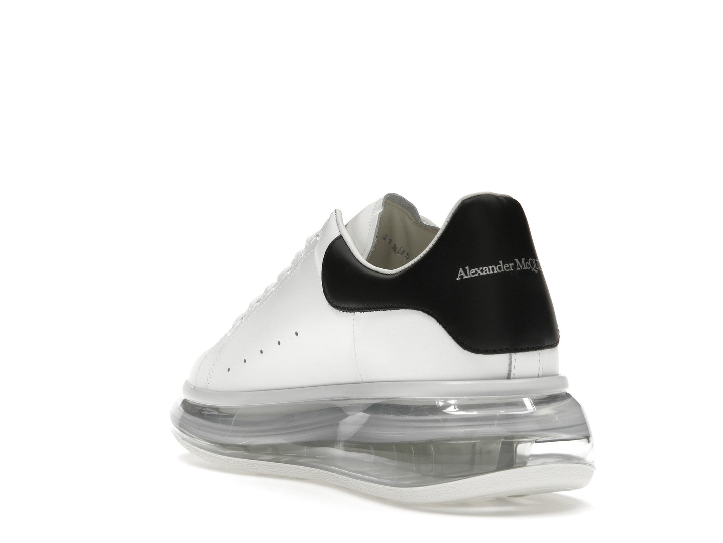 Alexander McQueen Oversized Clear Sole Black 