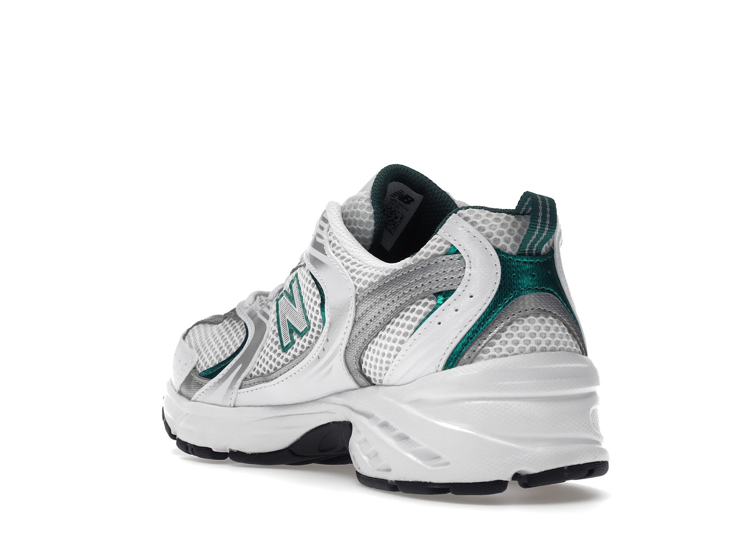 New Balance 530 White Silver Green