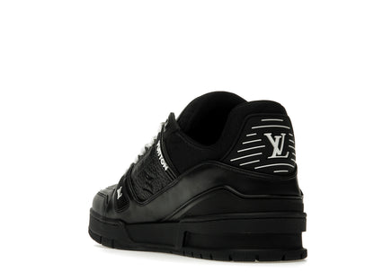 Louis Vuitton Trainer Black Embossed Monogram