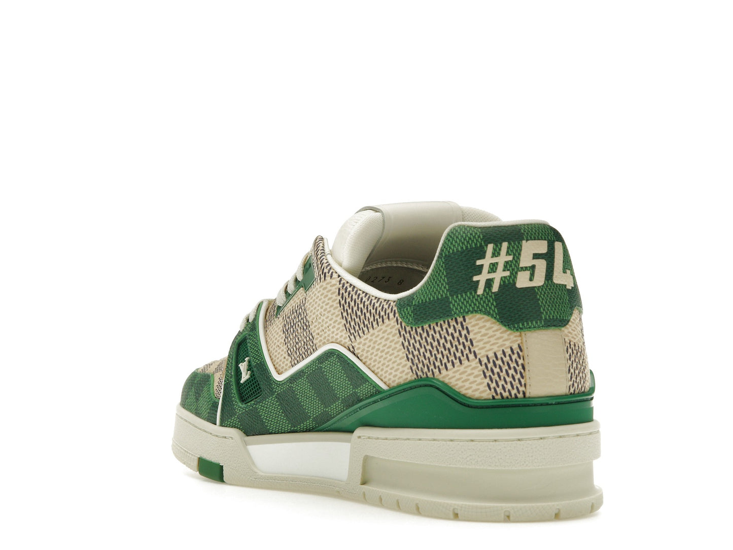 Louis Vuitton LV Trainer Damier White Green 