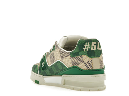 Louis Vuitton LV Trainer Damier White Green