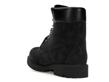 Louis Vuitton Timberland 6" Ankle Boot Black Monogram