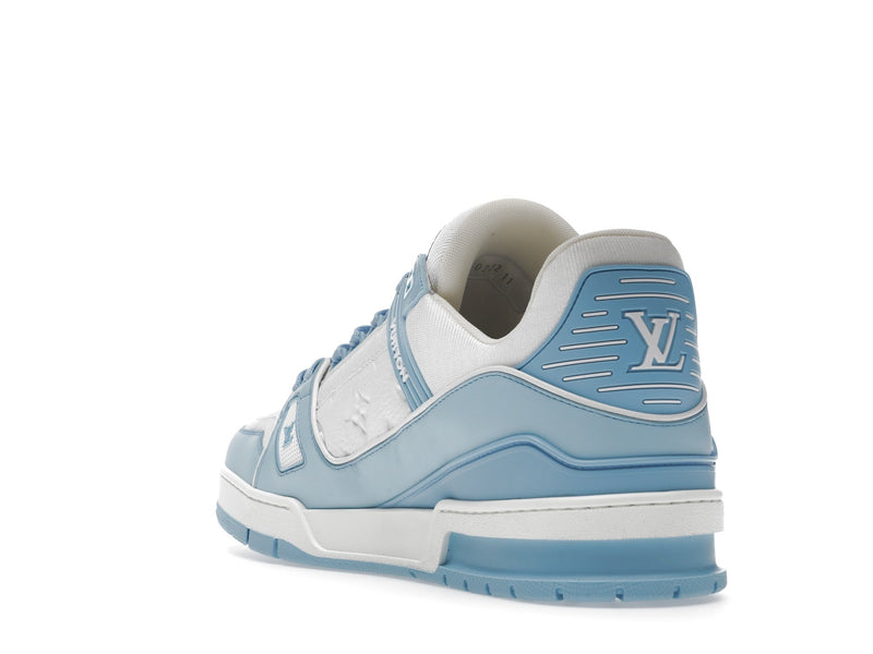 Louis Vuitton Trainer Low White Sky Blue