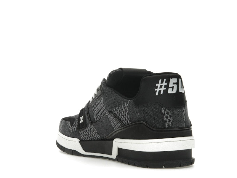 Louis Vuitton LV Trainer Black Damier 3D Denim