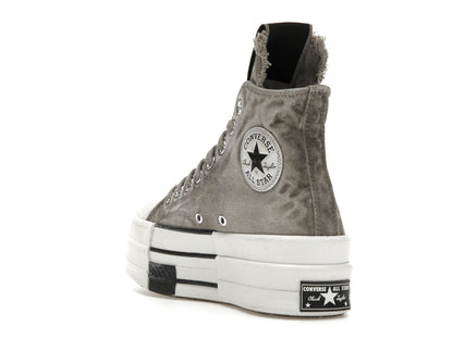 Converse DBL DRKSTAR Chuck Taylor All Star 70 Hi Rick Owens DRKSHDW Overdye Concrete