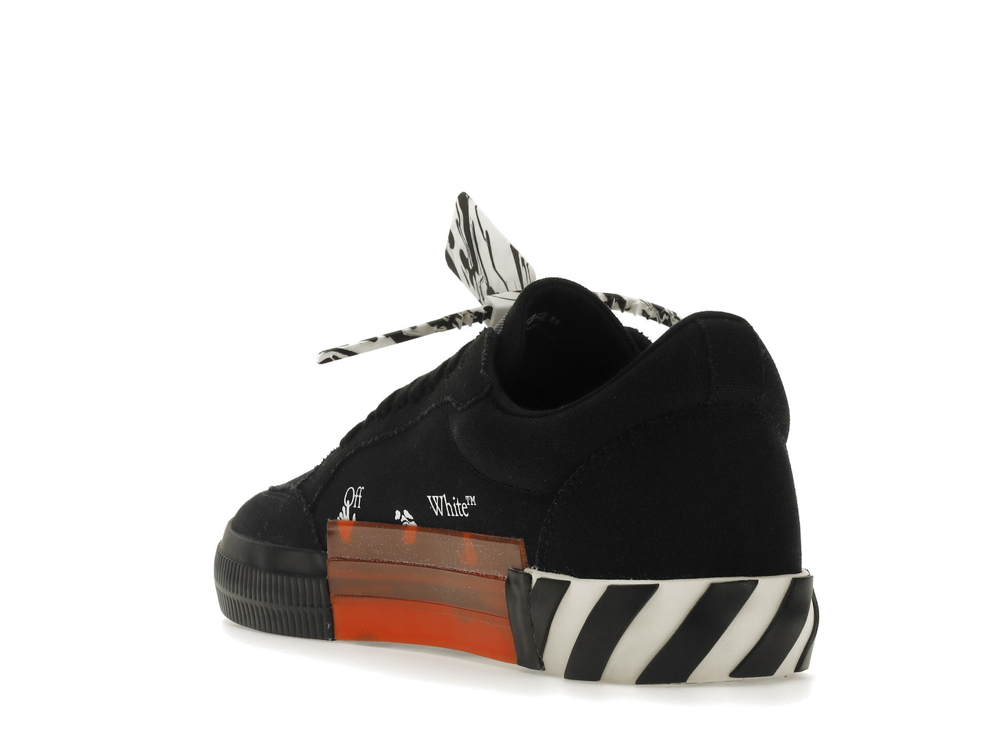 OFF-WHITE Vulc Low Noir Blanc Flèche