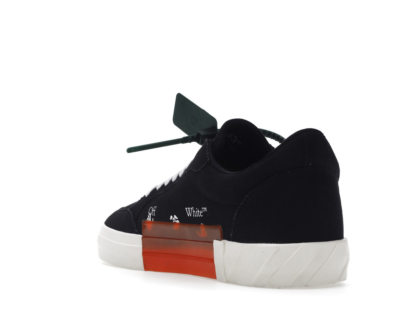 OFF-WHITE Vulc Low Black White White