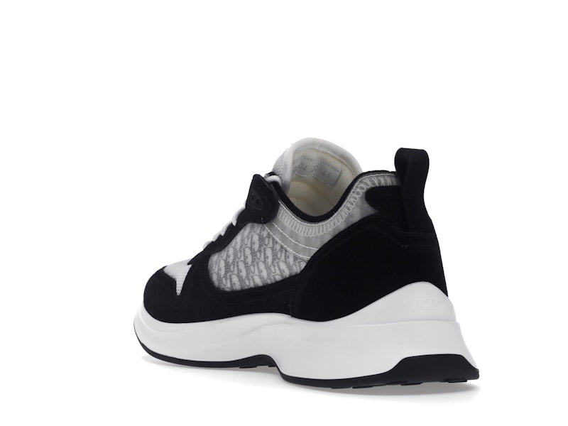 Dior B25 Oblique Runner Sneaker Black Suede