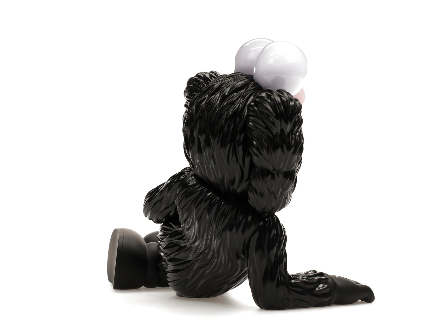 KAWS TIME OFF Figurine en Vinyle Noir