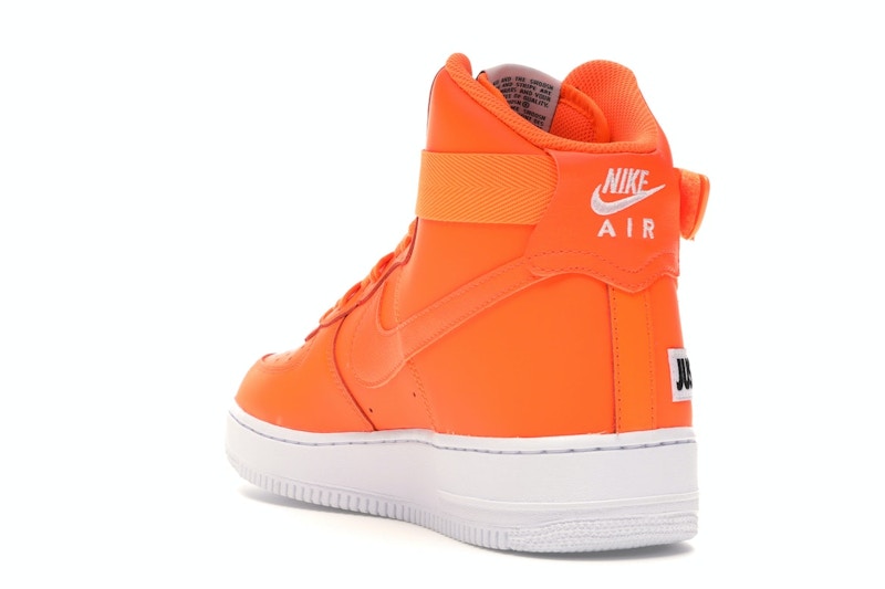 Nike Air Force 1 High Just Do It Pack Orange