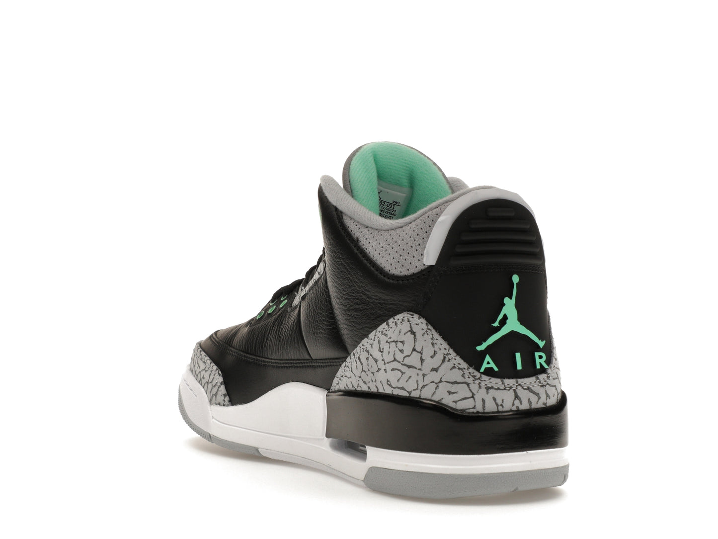 Jordan 3 Retro Green Glow