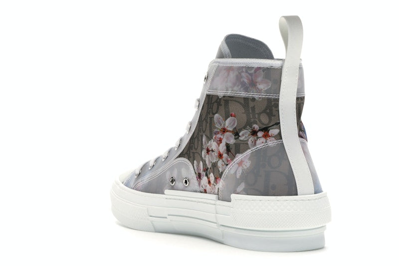 Dior B23 High Canvas Sorayama Dinosaur Brown