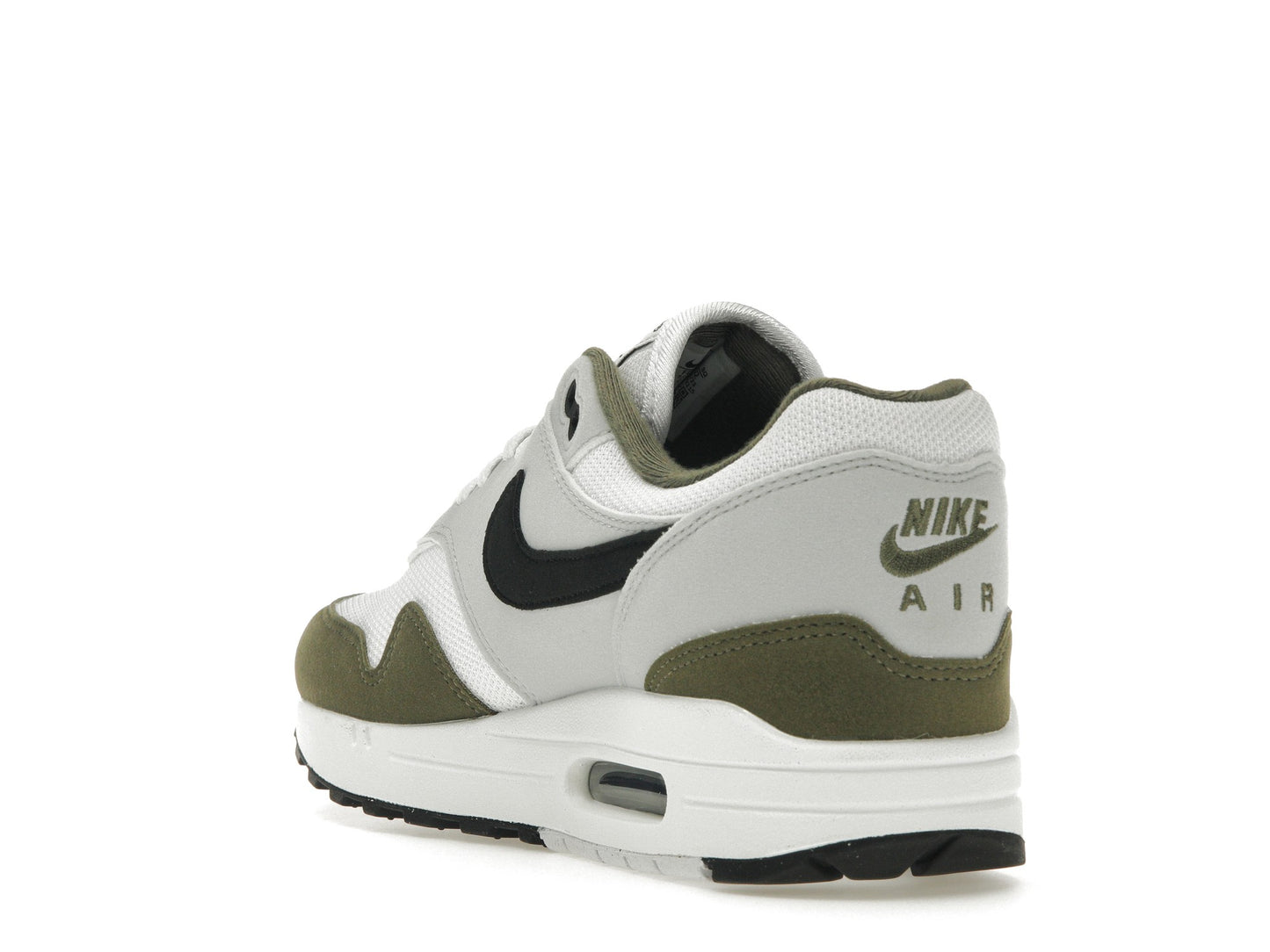 Nike Air Max 1 White Black Medium Olive