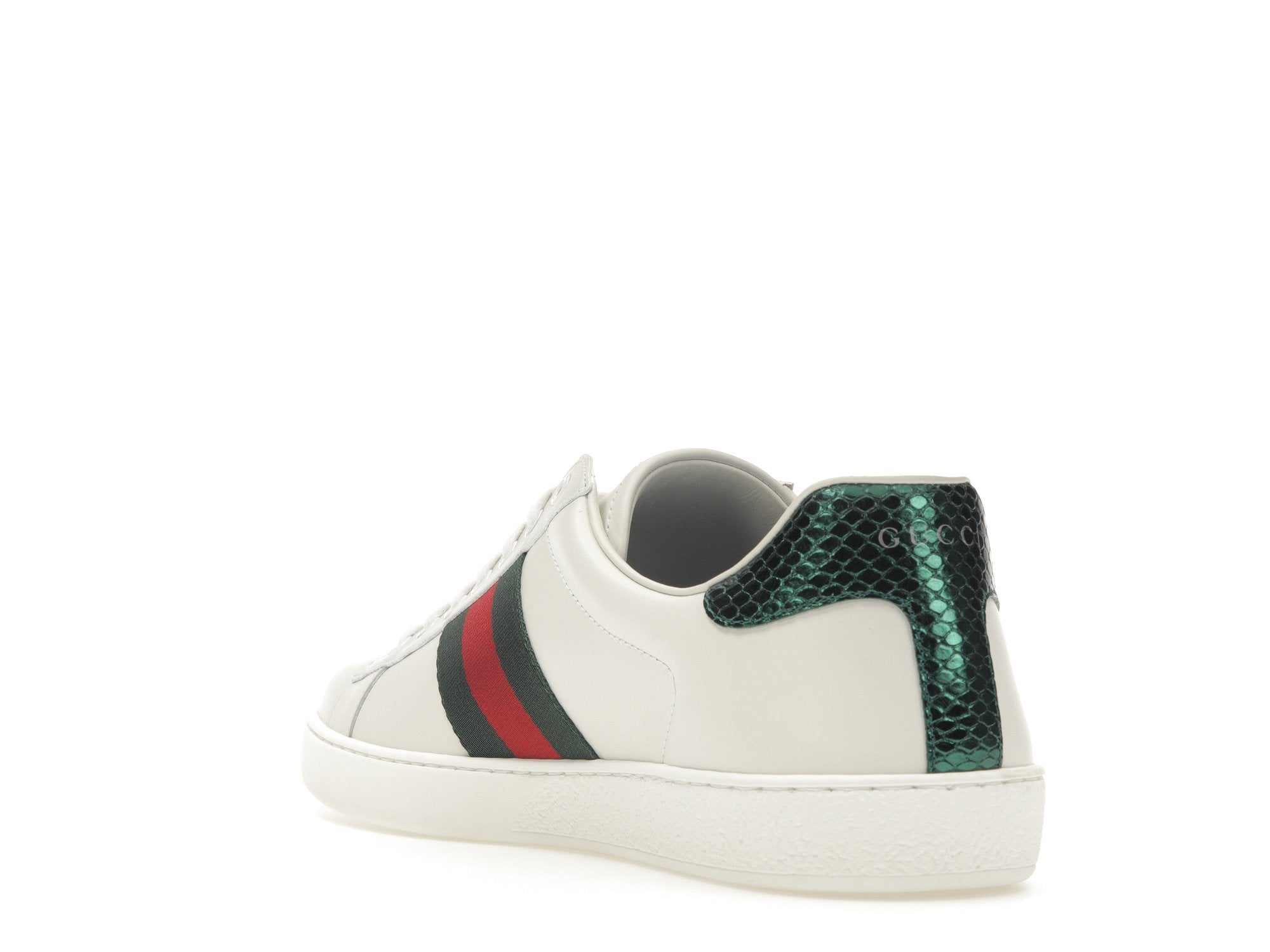 Gucci ace embroidered fashion sneaker snake