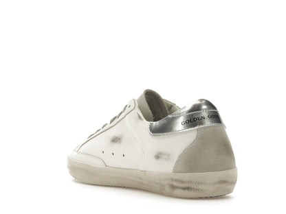 Golden Goose Super-Star White Silver