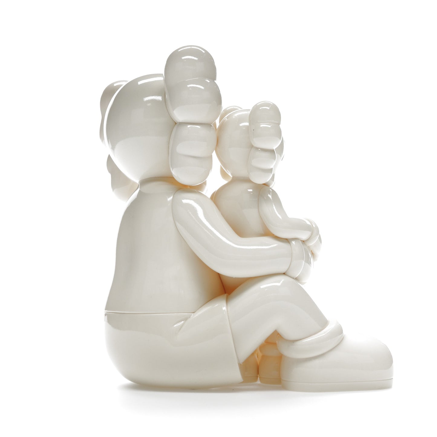 KAWS Holiday Changbai Mountain Figurine en vinyle Blanc neigeux