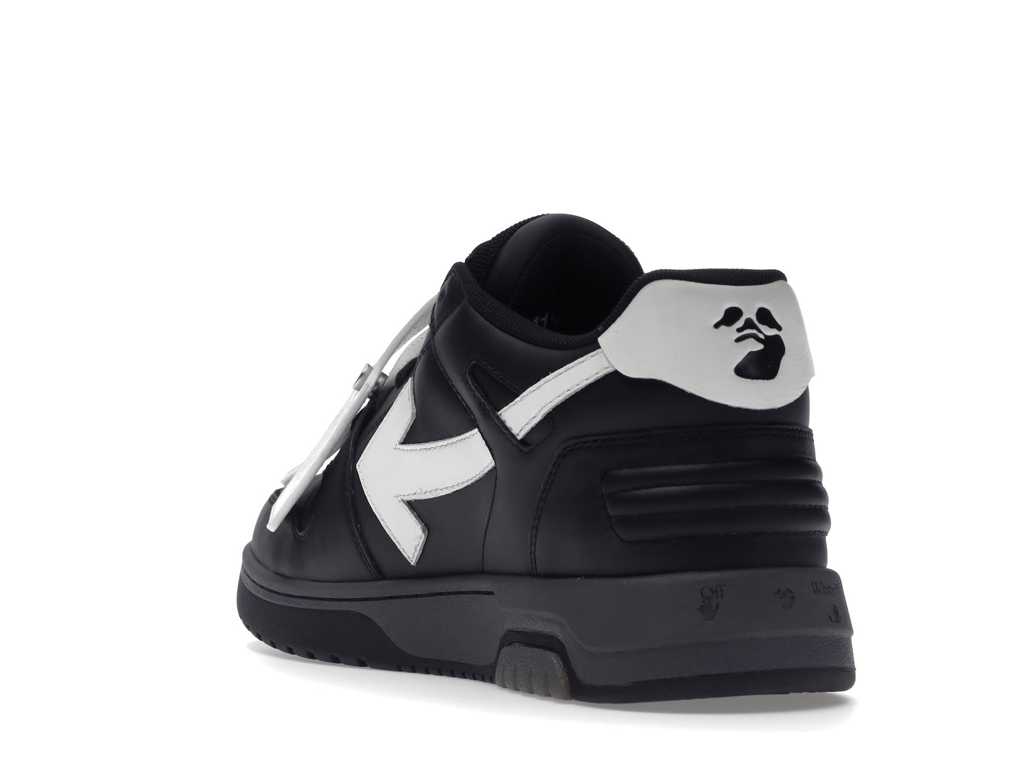 OFF-WHITE Out Of Office OOO Low Tops Black Grey White SS22