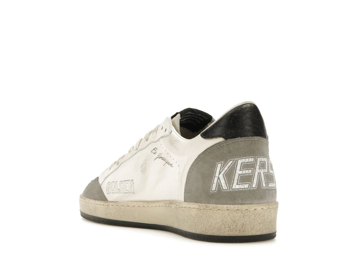 Golden Goose Ball-Star Low Dream Forever White Gray