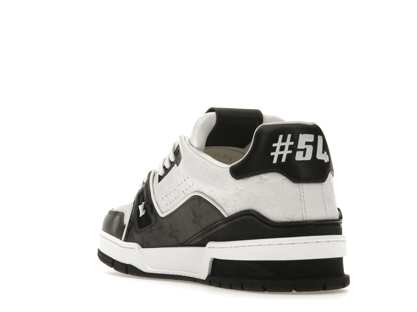 Louis Vuitton LV Trainer #54 Black White 