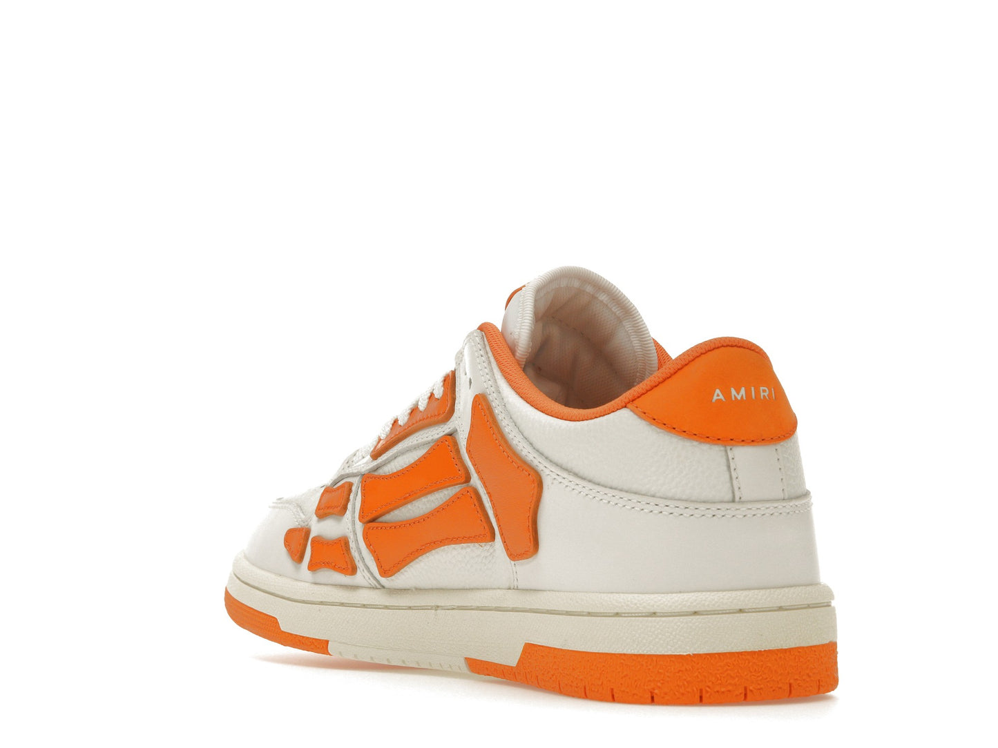 AMIRI Skel Top Low Blanc Orange 