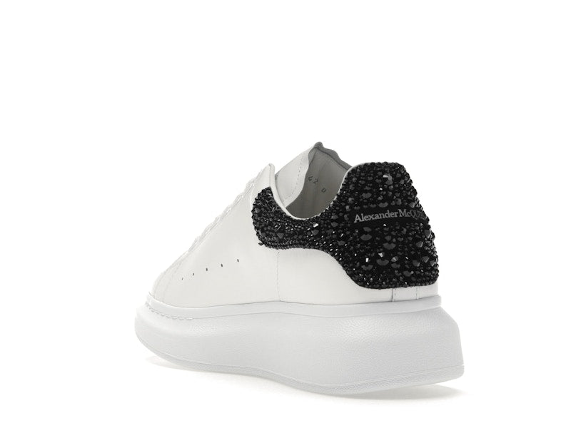 Alexander McQueen Oversized White Black Crystals