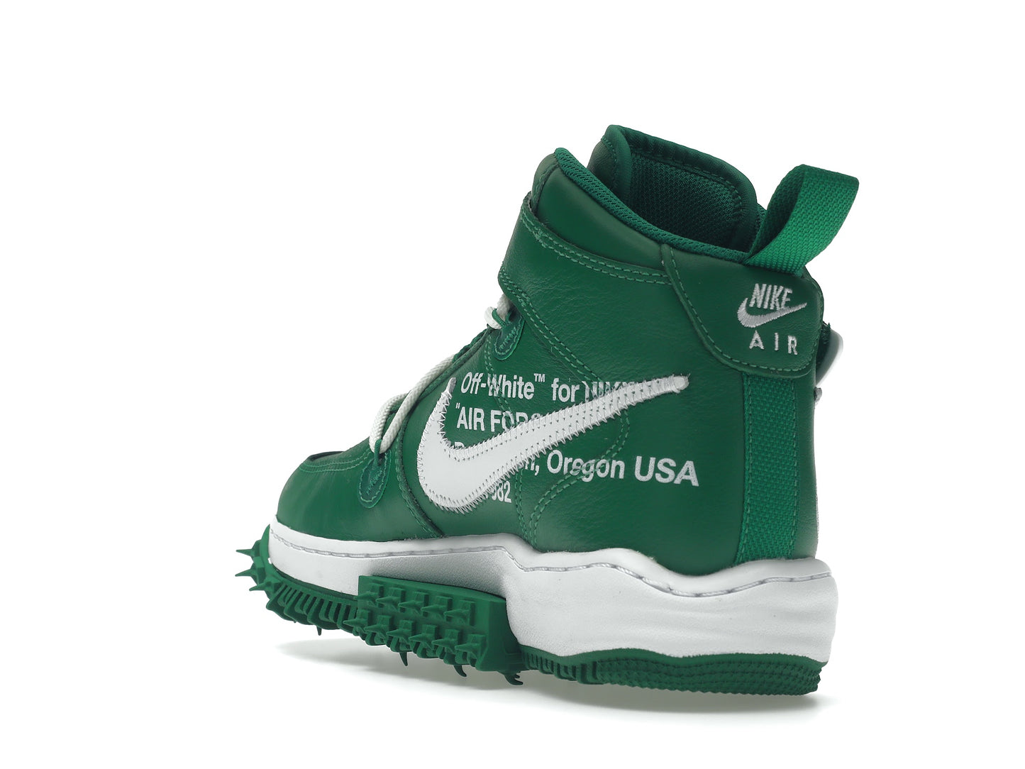 Nike Air Force 1 Mid Off-White Pine Green