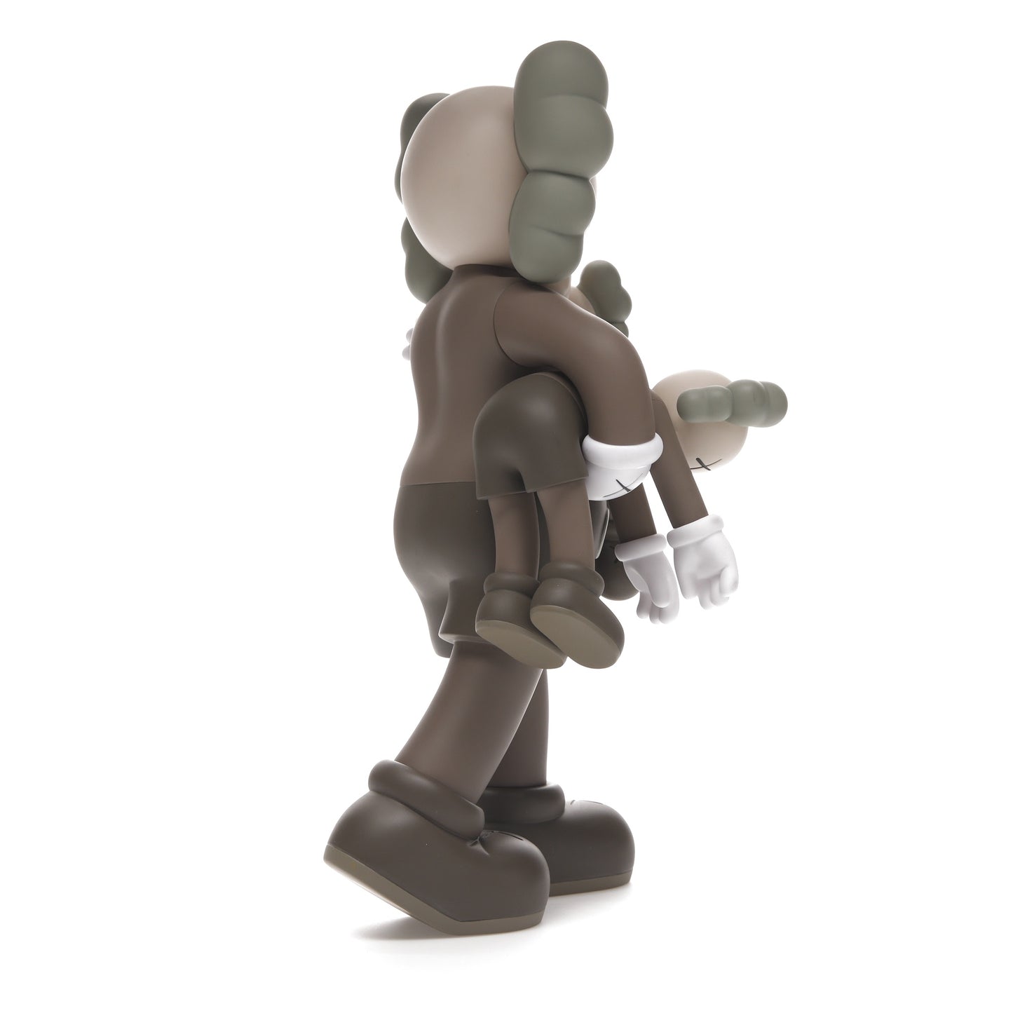 KAWS Clean Slate Vinyl Figure Brown