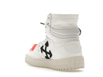 OFF-WHITE Off Court 3.0 Cuir Blanc Blanc Orange 