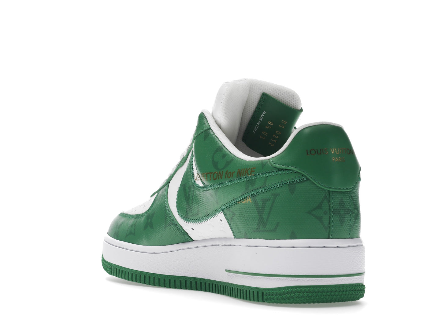 Louis Vuitton Nike Air Force 1 Low By Virgil Abloh White Green