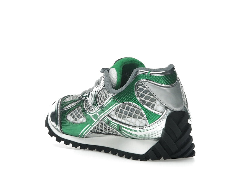Bottega Veneta Silver Orbit Parakeet
