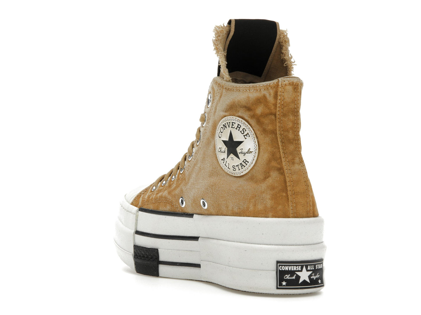 Converse DBL DRKSTAR Chuck Taylor All Star 70 Hi Rick Owens DRKSHDW Overdye Blonde 