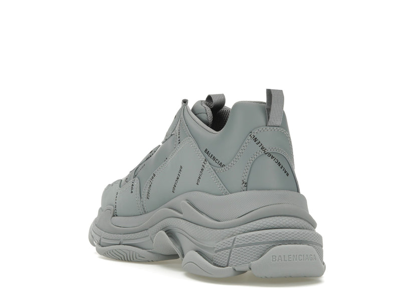 Balenciaga Triple S AllOver Logo Grey Black