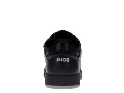 Dior B27 Low Cuir Dior Oblique Galaxy Noir Gris Gris 