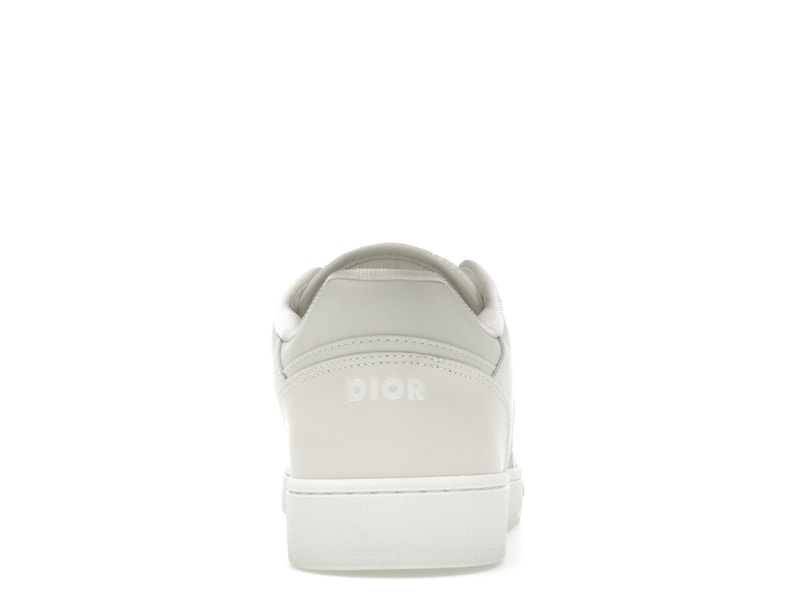 Dior B27 Low-Top White Calfskin