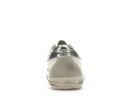 Golden Goose Super-Star White Silver