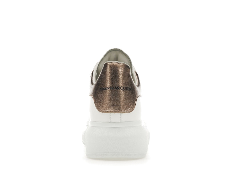 Alexander McQueen Oversized White Rose Gold