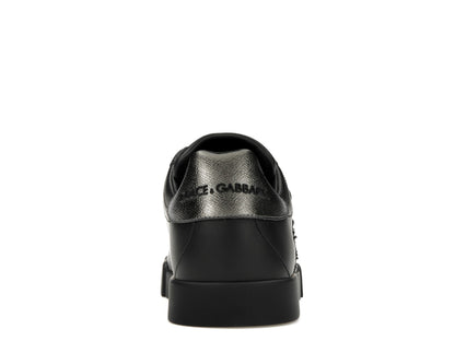 Dolce & Gabbana Portofino Crown Patch Black