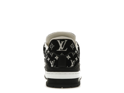 Louis Vuitton Trainer Black Monogram Textile