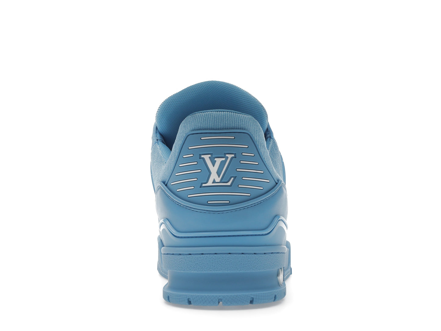 Louis Vuitton Trainer Blue Embossed Monogram 