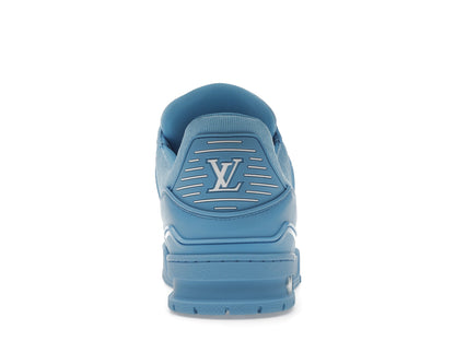 Louis Vuitton Trainer Blue Embossed Monogram 