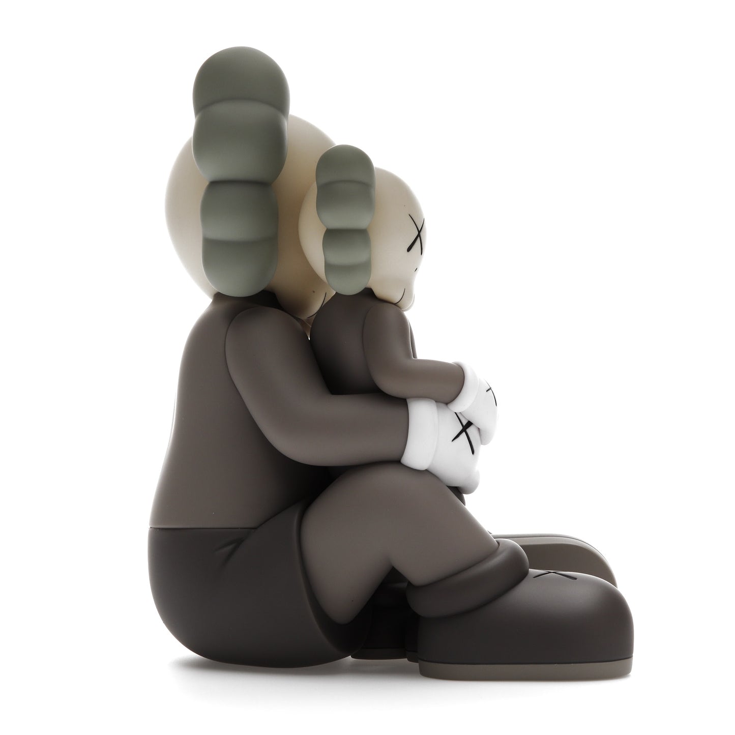 KAWS Holiday Changbai Mountain Figurine en vinyle Marron