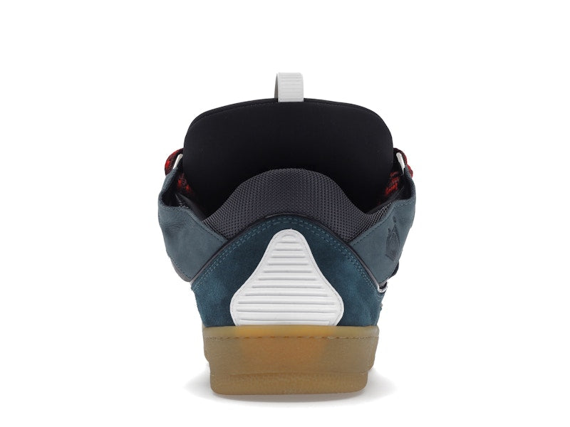 Lanvin Leather Curb Blue Grey
